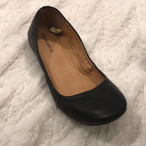 Black womens flats